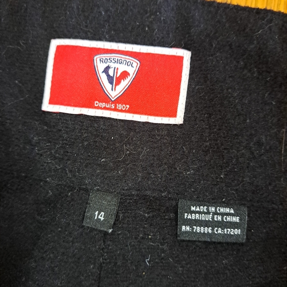 Rossignol Women's Ski Pants Size 14 Black Adjustable Waist Straight Leg Winter - Picture 8 of 14